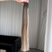Bronde Baddie Deluxe Density Hybrid Weft Extensions