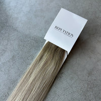 Dirty Blonde Deluxe Density Hybrid Weft Extensions