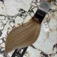 Warm Rooted Blonde 20" Laced Clip In Extensions
