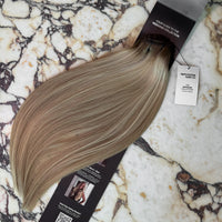 Neutral Cool Blonde 20" Laced Clip In Extensions