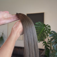 Bad B Brunette Deluxe Density Hybrid Weft Extensions