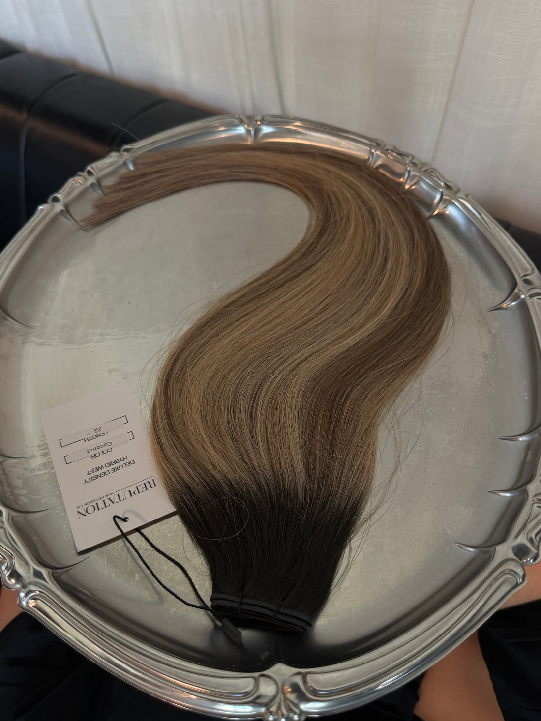 Coconut Deluxe Density Hybrid Weft Extensions