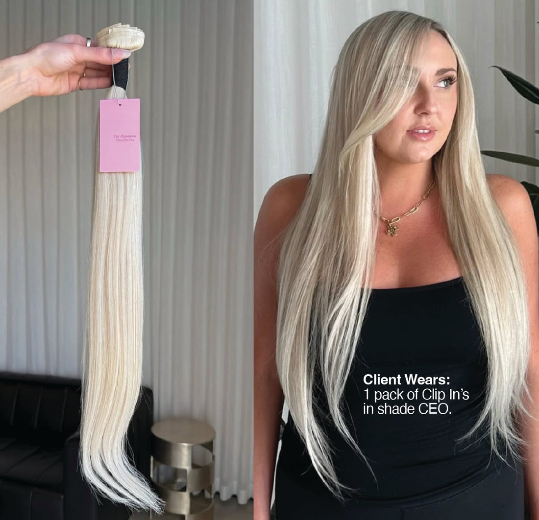 CEO Seamless Clip In Extensions