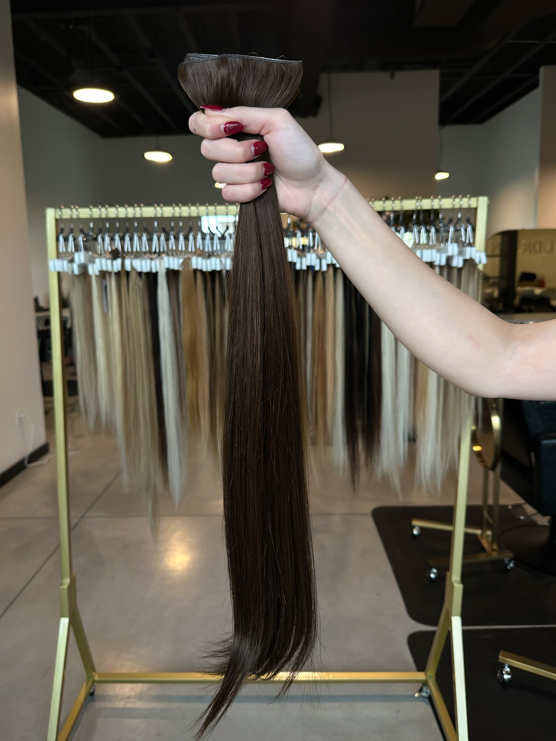 Bad B Brunette Tape In Weft