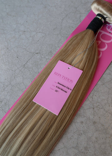 It Girl Blonde Seamless Clip In Extensions