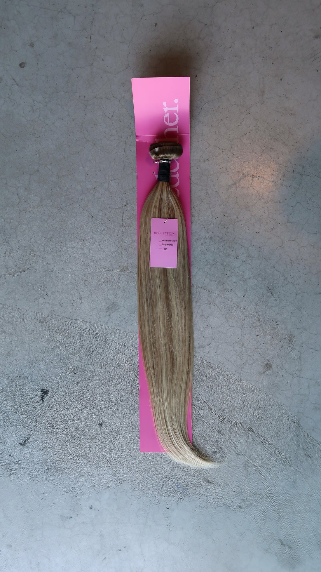 Dirty Blonde Seamless Clip In Extensions