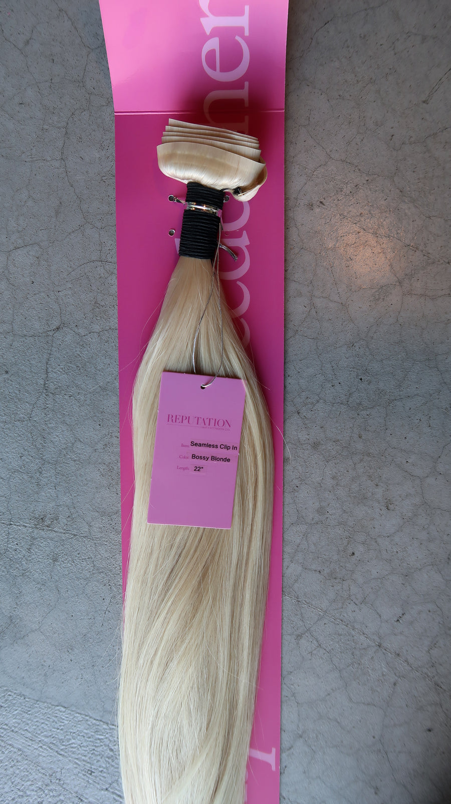 Bossy Blonde Seamless Clip In Extensions