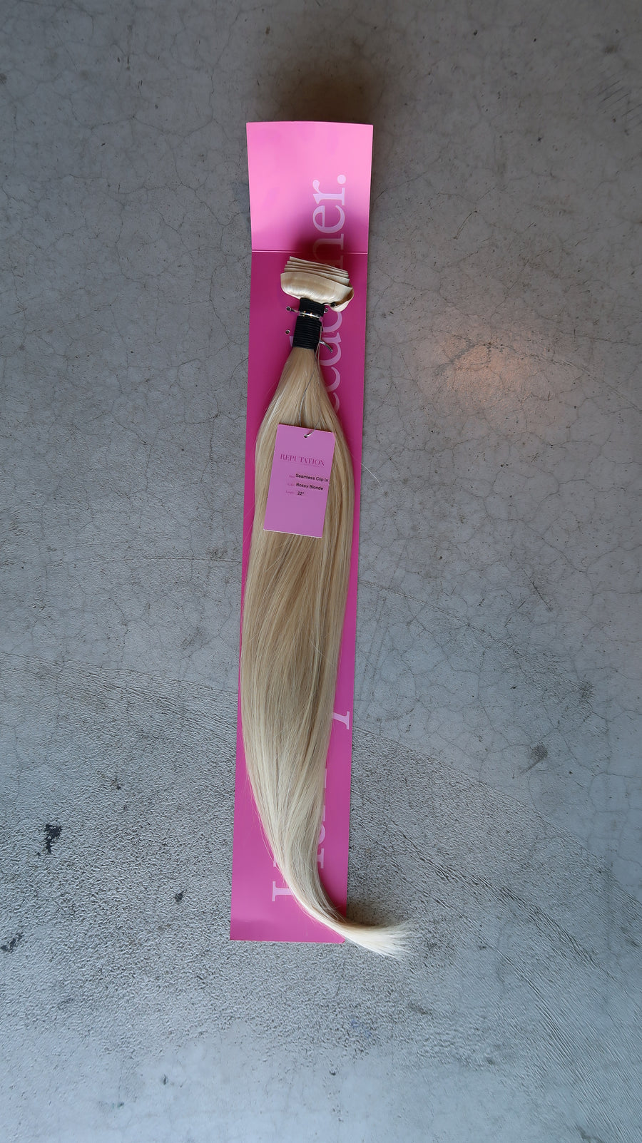 Bossy Blonde Seamless Clip In Extensions