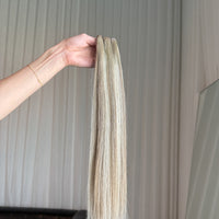 Bombshell Beige Deluxe Density Hybrid Weft Extensions