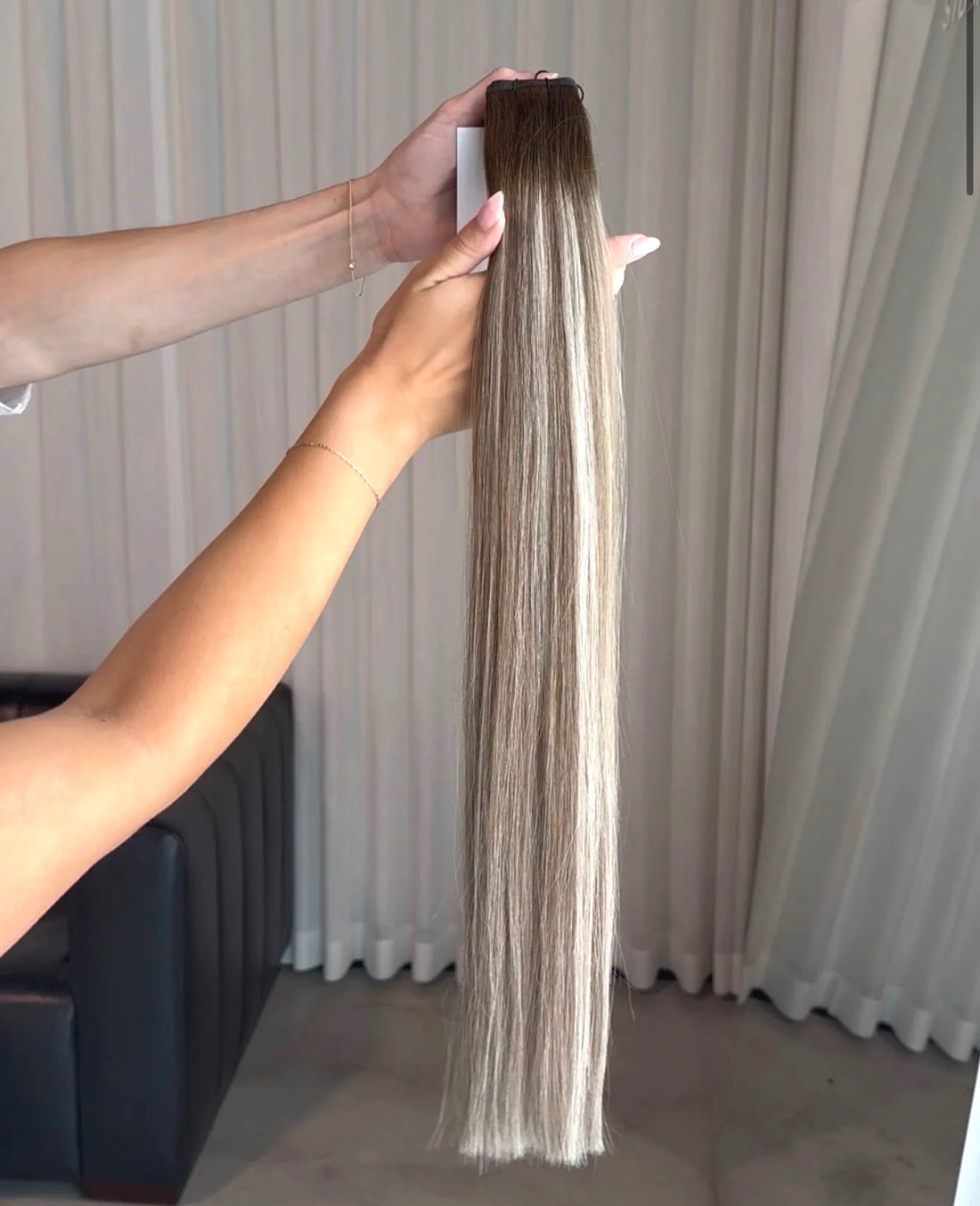 Material Girl Deluxe Density Hybrid Weft Extensions