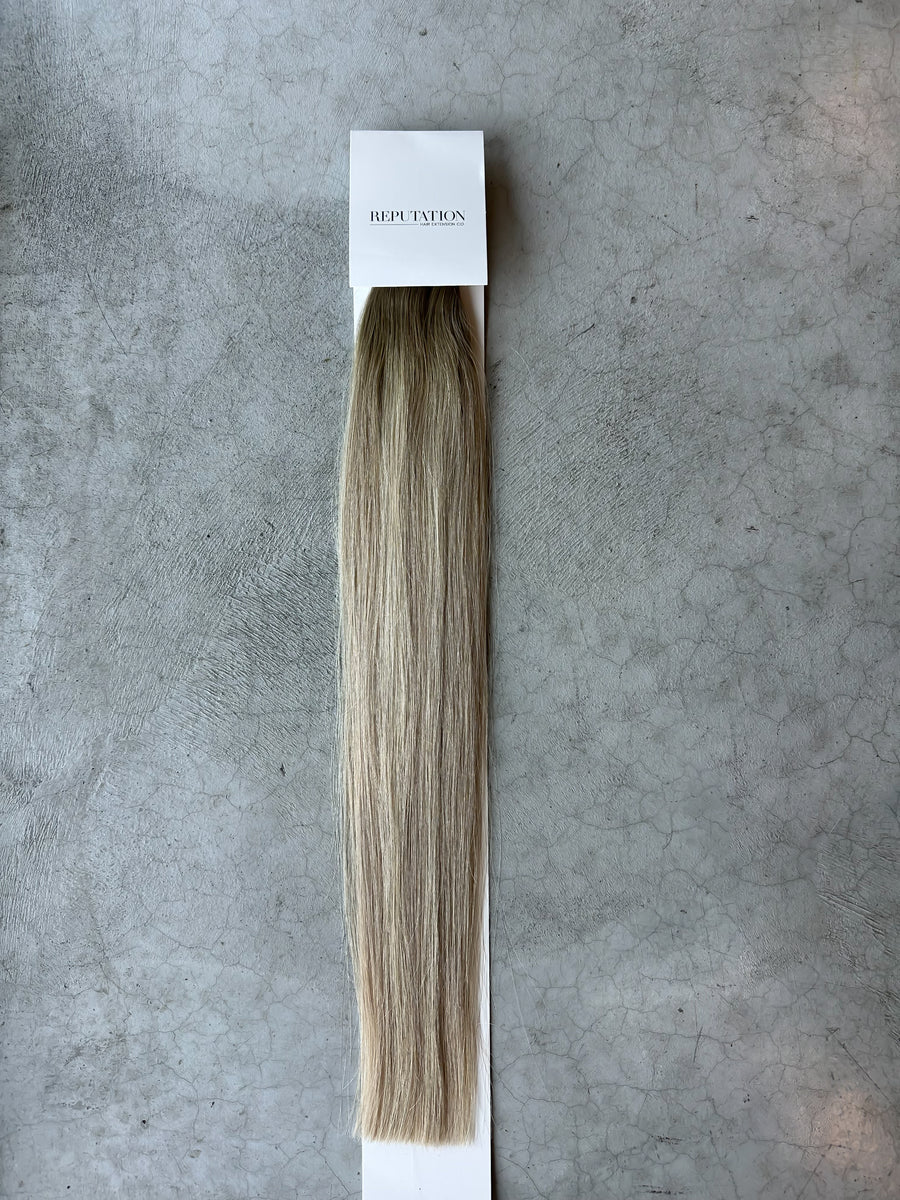Dirty Blonde Deluxe Density Hybrid Weft Extensions