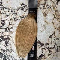 Rooted Warm Blonde 20" Laced Clip In Extensions