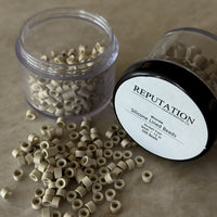 3mm silicone lined beads (nickel free)