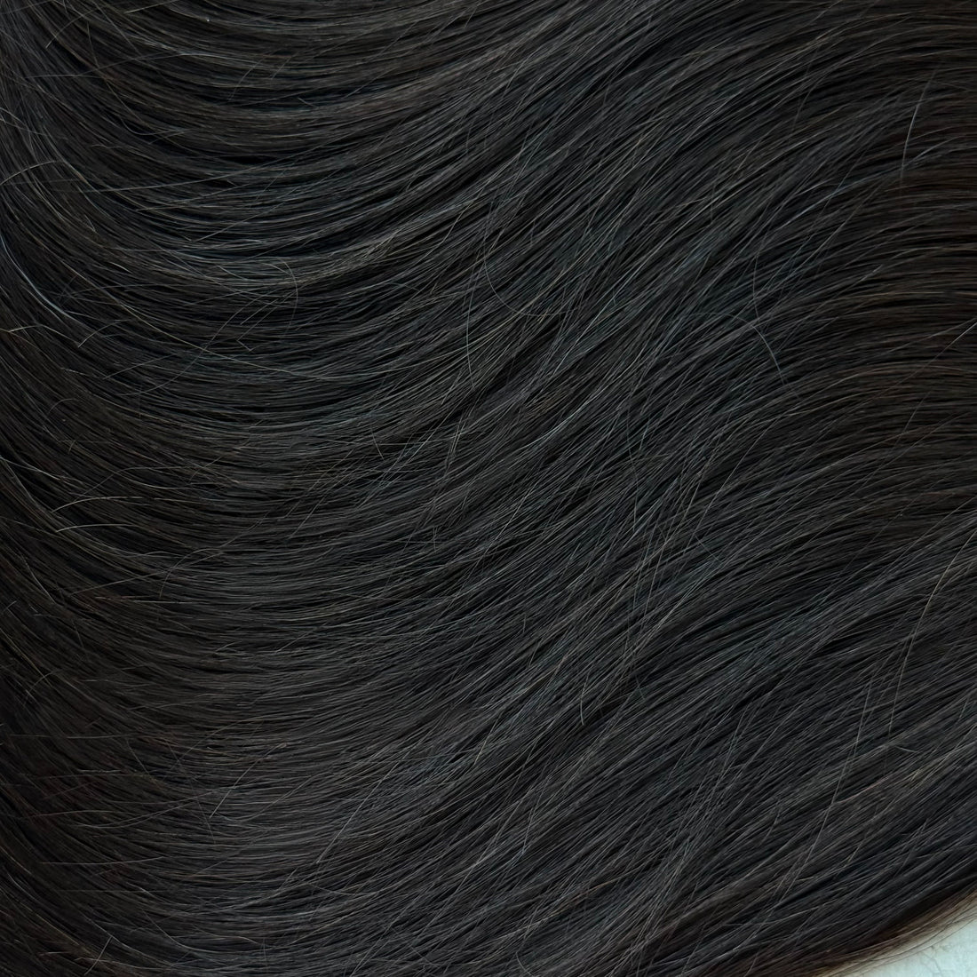 Darkest Dark 20" Laced Clip In Extensions