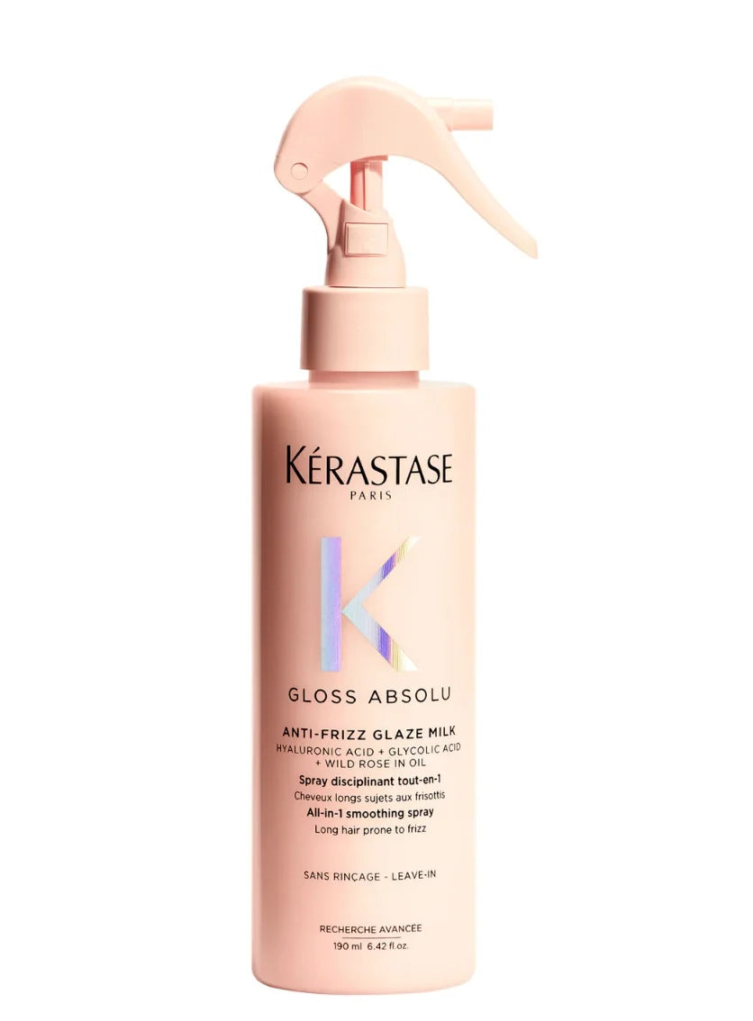 Kérastase Gloss Absolu Glaze Milk Anti-Frizz Heat Protecting Spray