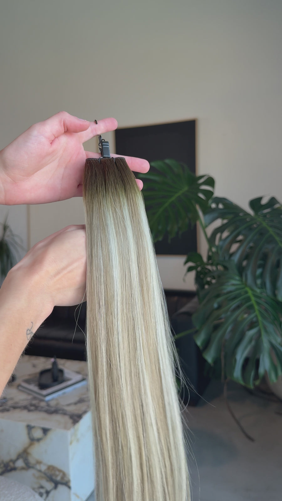 Material Girl Deluxe Density Hybrid Weft Extensions