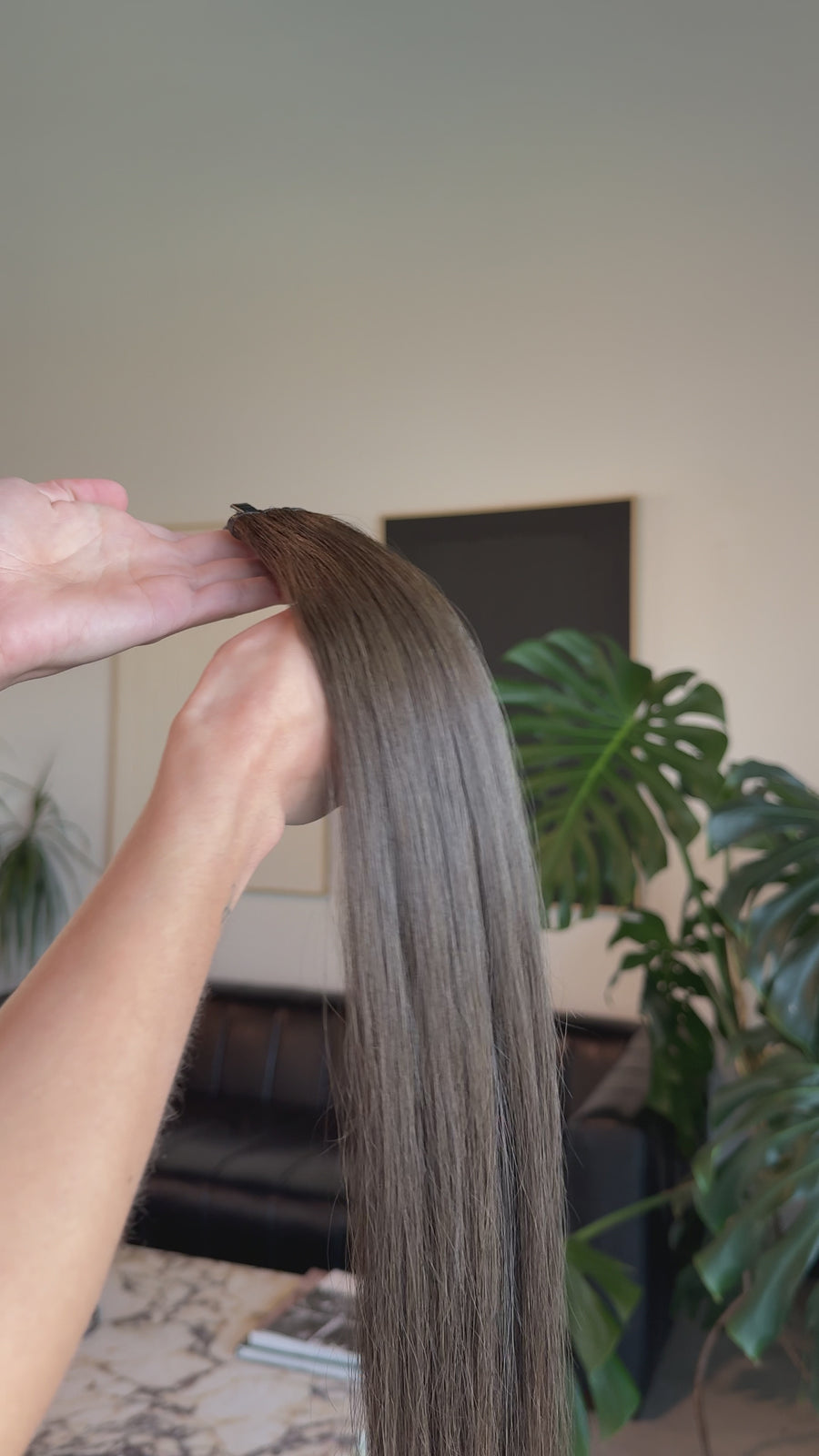 Bad B Brunette Deluxe Density Hybrid Weft Extensions